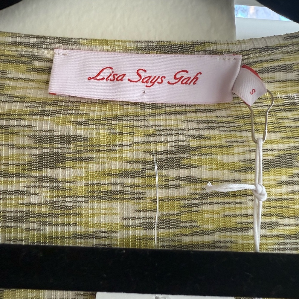 Lisa Says Gah Lotta Mini Dress in Honeydew - Picture 4 of 5